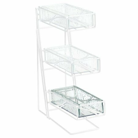 CAL-MIL C1235INSERT Faux Glass Flatware Display Bin 211C1235INSE